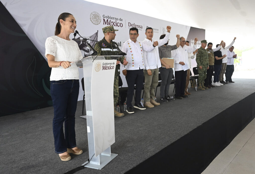 Supervisa Sheinbaum construcción del hospital más grande del sureste