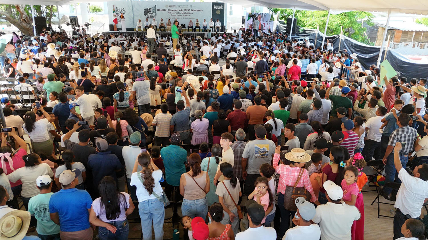 inauguración del Hospital Comunitario IMSS Bienestar de Maruata para agosto|