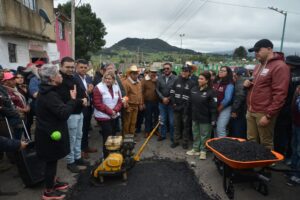 Clara Brugada impulsa transformación en San Miguel Ajusco