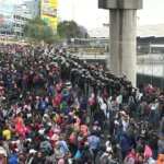 Bloqueos de la CNTE dejan caos, pérdidas y daños en CDMX 