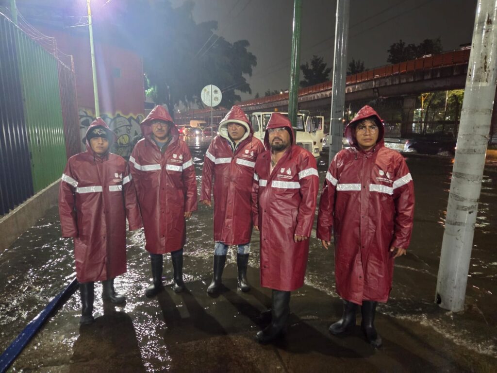 Ante primeras lluvias del viernes, Gobierno de la CDMX Plan Tlaloque