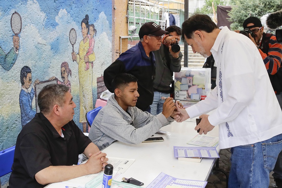 Fernández Noroña celebra elección judicial El pueblo tomó el destino en sus manos