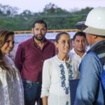 Sheinbaum y Lezama supervisan avance del nuevo Hospital General en Felipe Carrillo Puerto