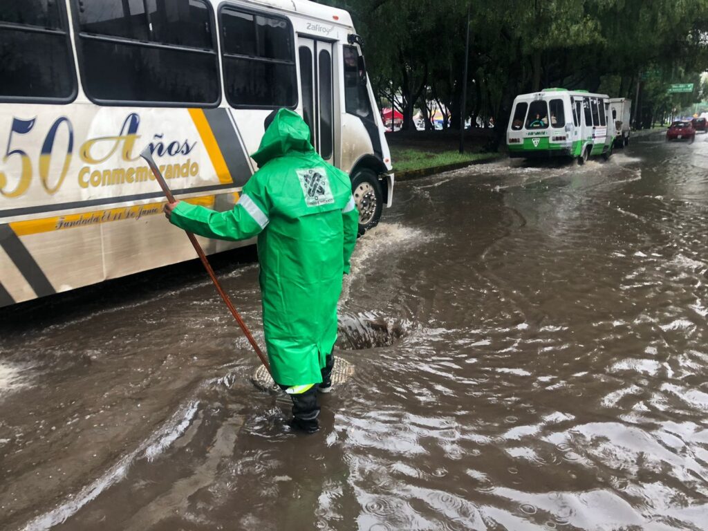 Activa CDMX operativo Tlaloque ante lluvias: reportan encharcamientos