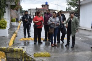 Atiende GEM a municipios de Coyotepec y Hueypoxtla afectados por lluvias