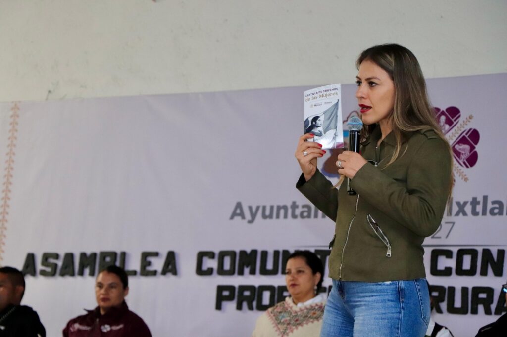 Mujeres de Ixtlahuaca alzan la voz en asamblea contra las violencias