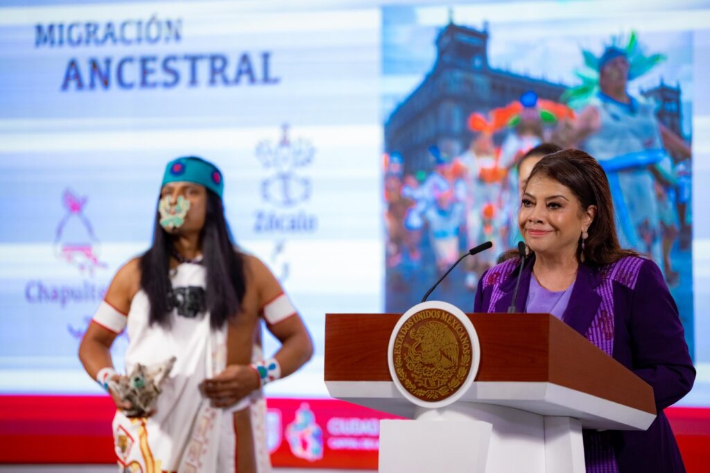 Brugada presenta magna agenda cultural por los 700 años de México-Tenochtitlan