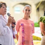 Sheinbaum y Delfina Gómez lanzan programa “Casa por Casa” en Edomex