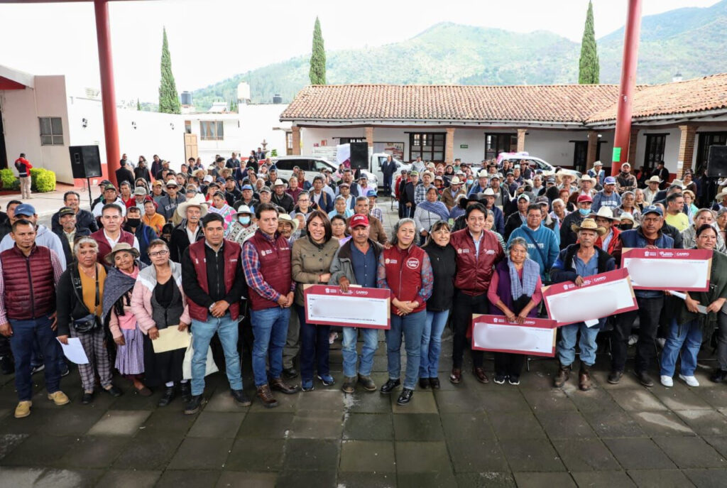 Productores de Temascalcingo reciben apoyo del Gobierno del Edoméx
