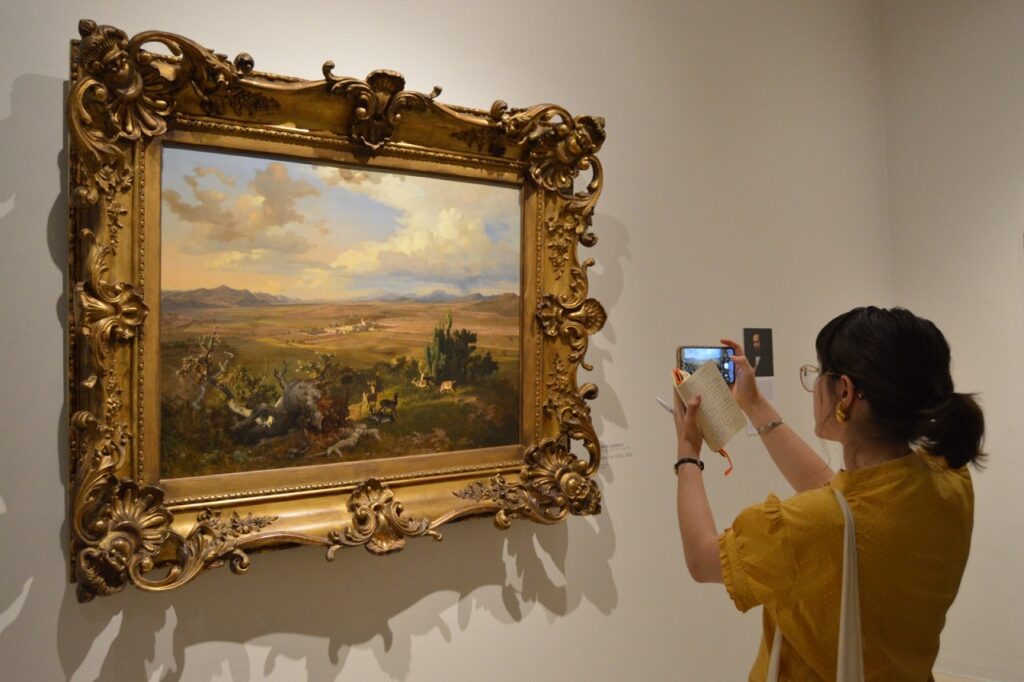 Eugenio Landesio inspira talleres en el Museo San Carlos