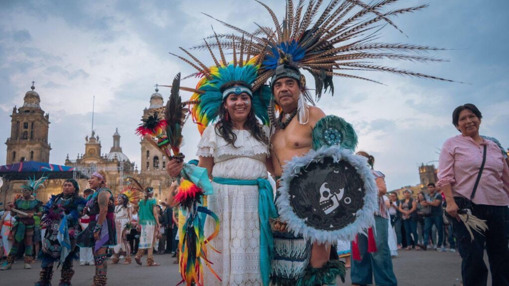 PILARES recrea migración mexica y fundación de México-Tenochtitlan