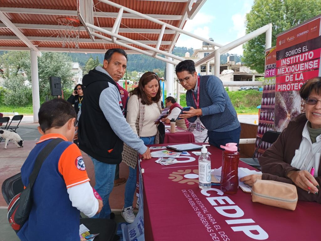 Jornada de bienestar llega a pueblos originarios en Jocotitlán