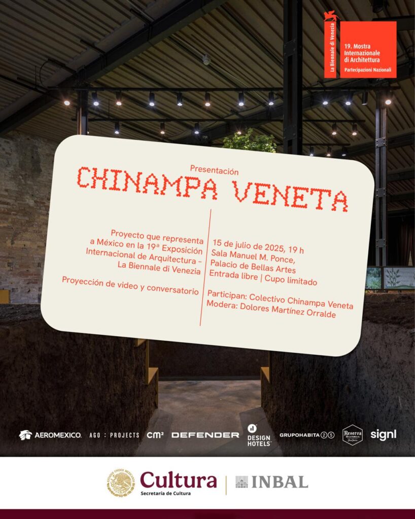 Chinampa Veneta, de Venecia a Bellas Artes
