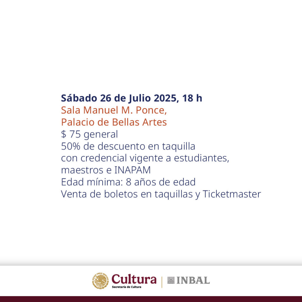 La guitarra iberoamericana se hace presente en Bellas Artes