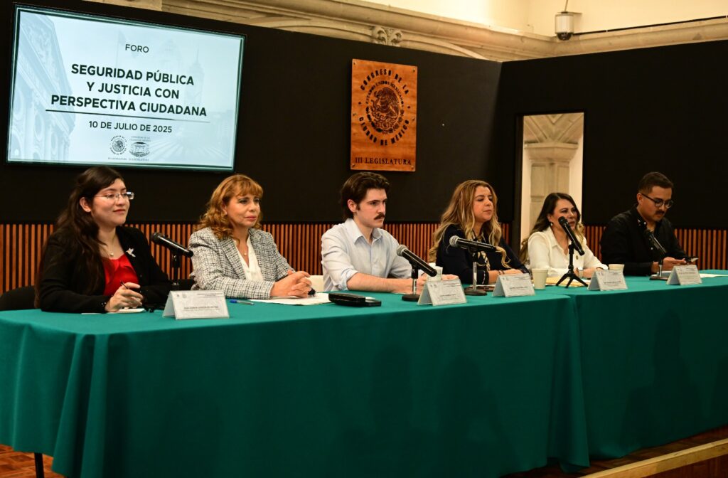 CDMX: Foro analiza seguridad con visión ciudadana