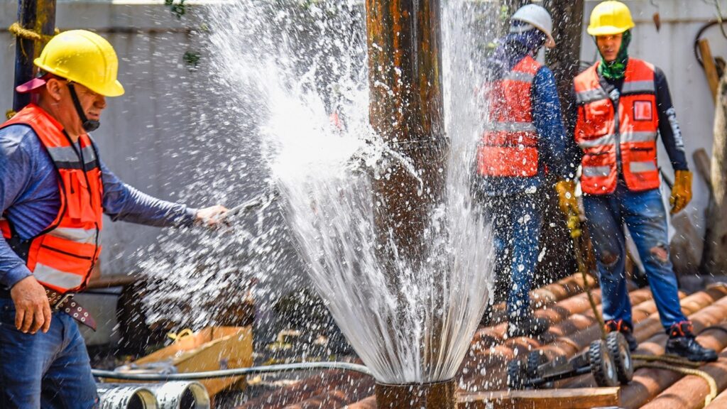 Rehabilitan pozos en Nicolás Romero e Izcalli; 20 mil mexiquenses accederán a agua potable
