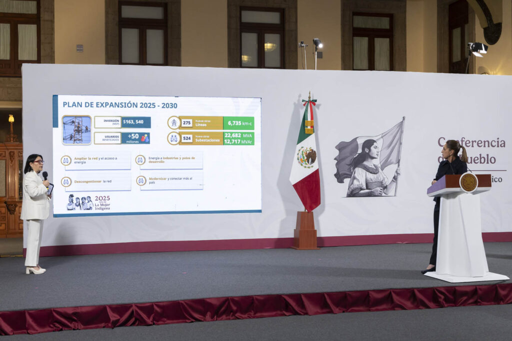 México invertirá 8 mil mdd en red eléctrica nacional