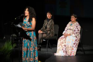 Escritoras negras-afromexicanas hacen historia en Bellas Artes con primer encuentro nacional