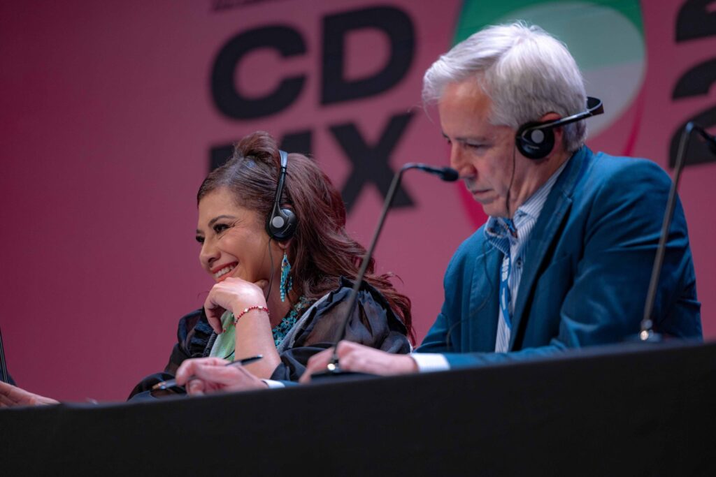 Clara Brugada llama a unir naciones desde el diálogo