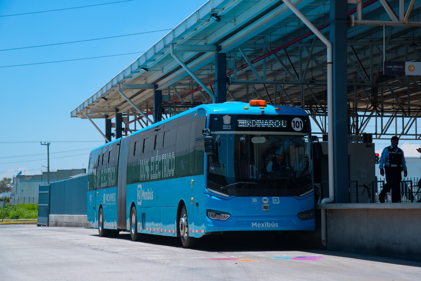 Movilidad sustentable: Edoméx incorpora 10 autobuses eléctricos en la ...