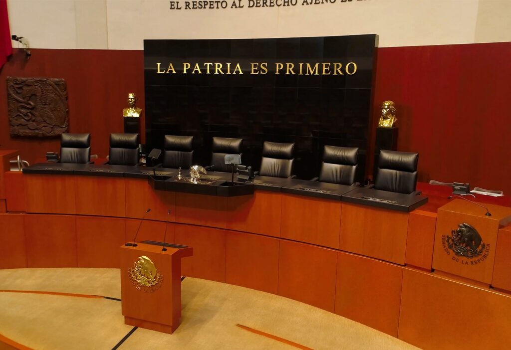 Senado alista toma de protesta de juzgadores del PJF