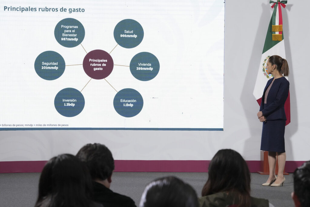 Gobierno presenta Paquete Económico 2026 con enfoque social y de inversión