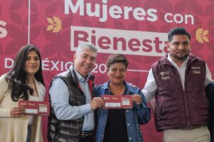 Mujeres con Bienestar avanza con nuevas beneficiarias en Toluca