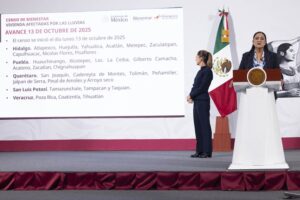 Sheinbaum moviliza toda la fuerza del Estado ante la emergencia por lluvias