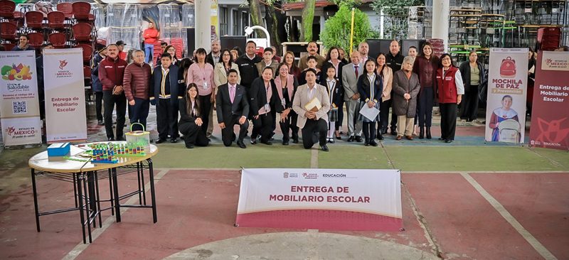 Impulsa infraestructura educativa en el Edoméx con inversión de 12.5 mdp