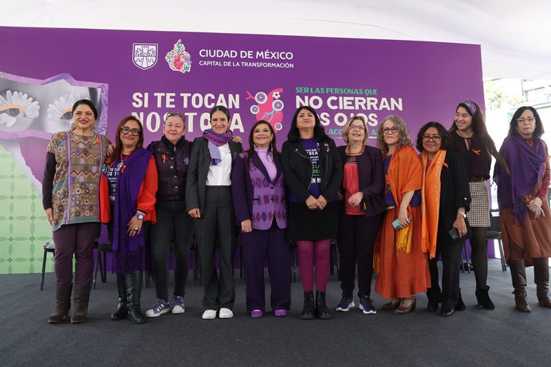CDMX lanza campaña contra violencia hacia mujeres
