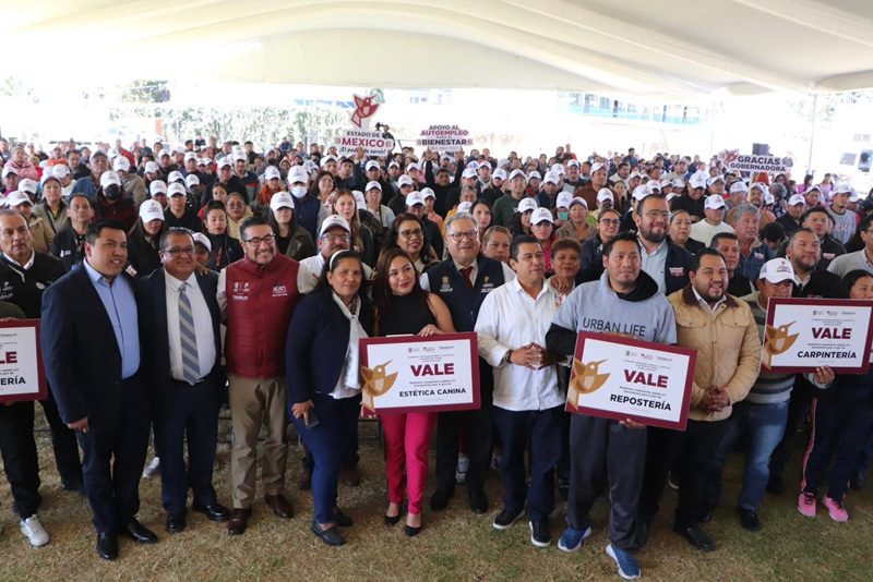 Edoméx impulsa el autoempleo con entrega de insumos 2025