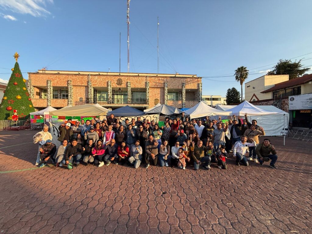 Trabajadores del municipio de Tecámac