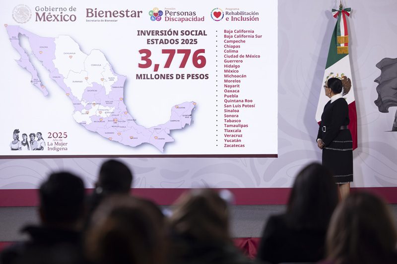 Pensión para Discapacidad beneficia a más de 1.6 millones
