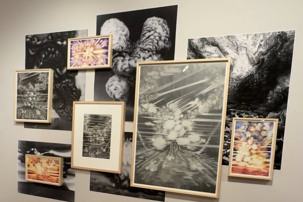 SAPS presentó recorrido y performance en torno Siqueiros