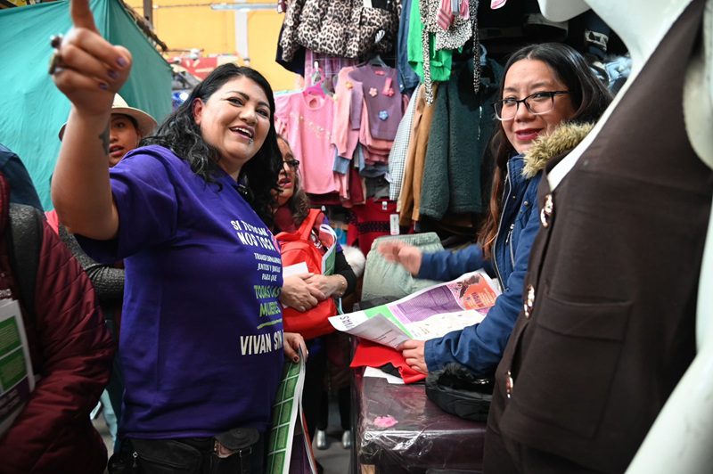 Brigadas fortalecen acciones contra la violencia de género en CDMX