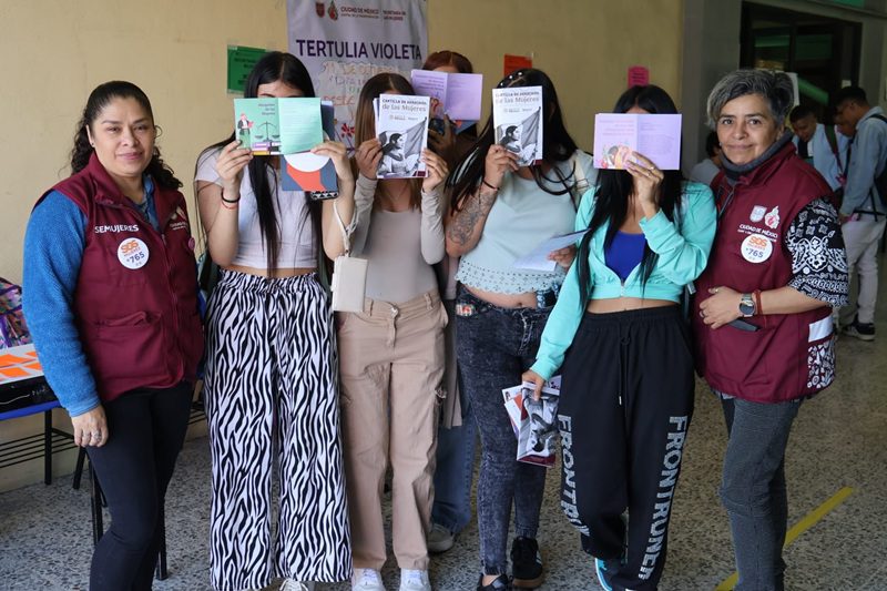 SEMUJERES refuerza prevención de violencias en escuelas