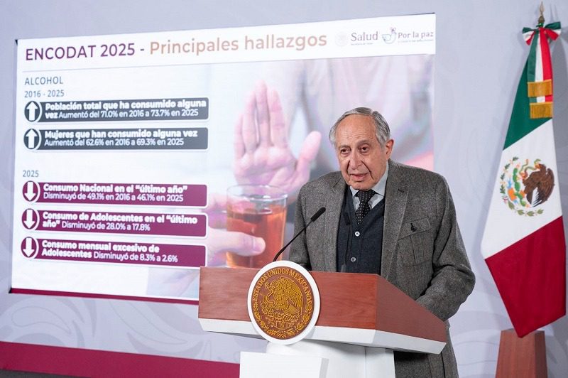 ENCODAT 2025 confirma reducción en consumo de fentanilo