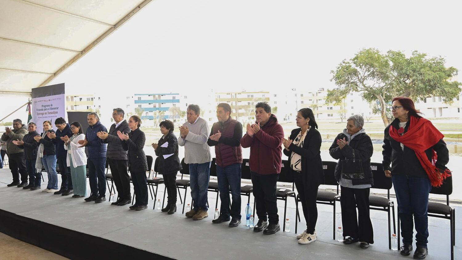 Sheinbaum entrega viviendas del Bienestar en Reynosa