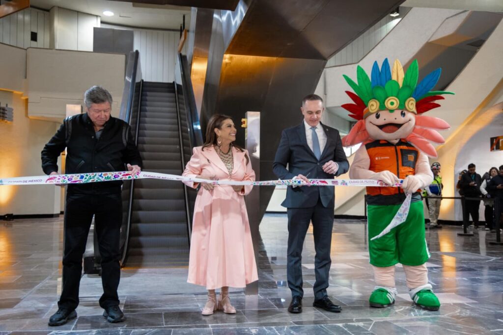 Clara Brugada impulsa accesibilidad en el Metro