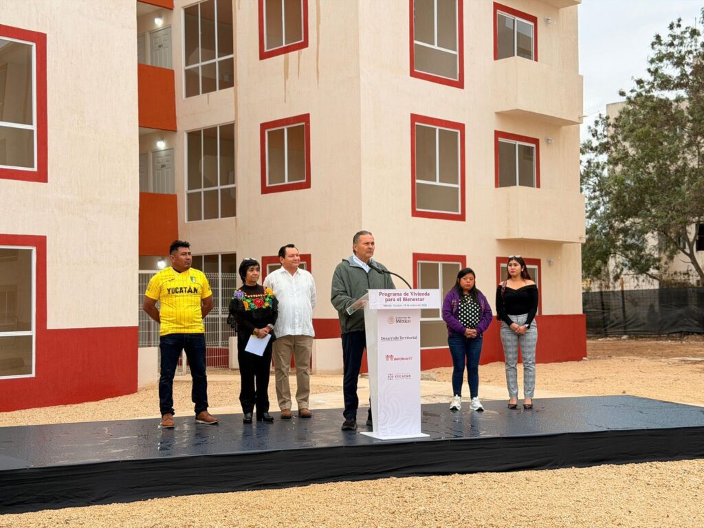 Vivienda para el Bienestar acelera avance con meta sexenal de 70 mil hogares