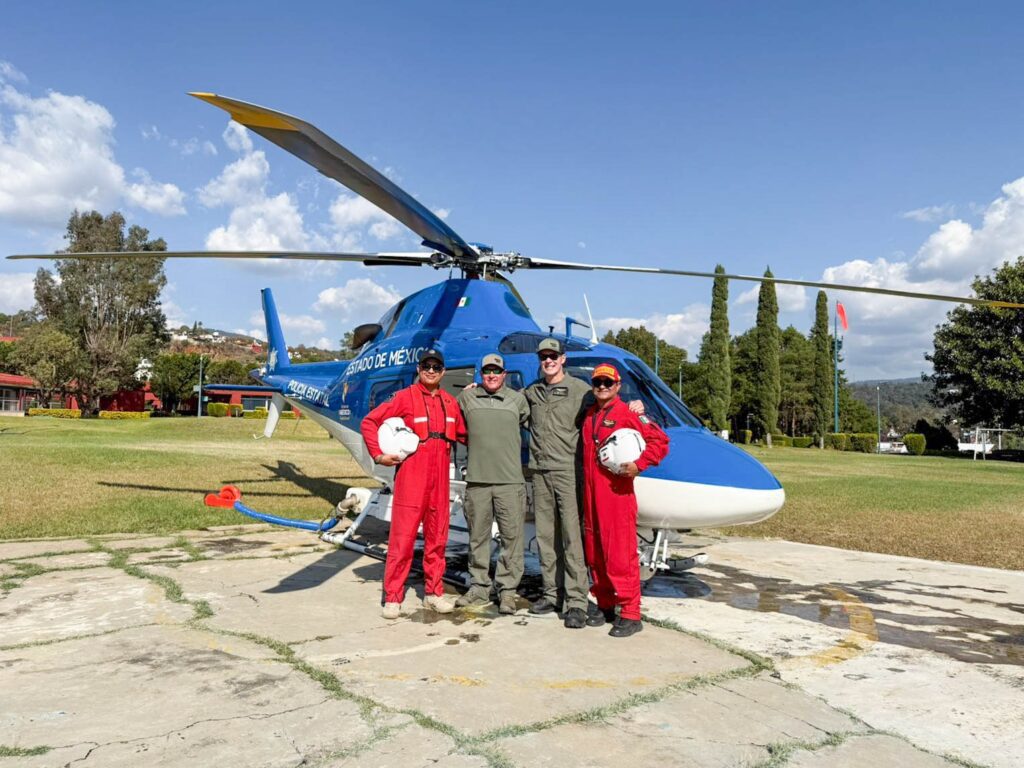 Grupo Relámpagos fortalece combate aéreo contra incendios