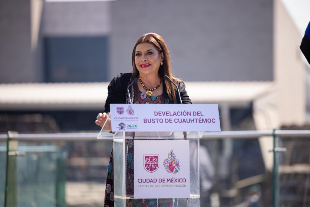 Clara Brugada reivindica legado de Cuauhtémoc