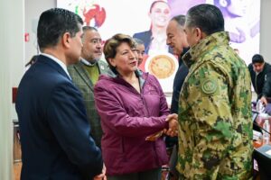 Delfina Gómez refuerza coordinación en seguridad