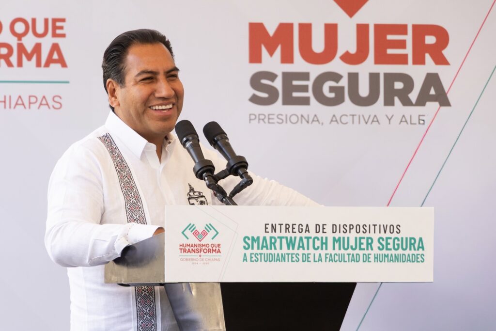 Gobernador de Chiapas Eduardo Ramírez Aguilar