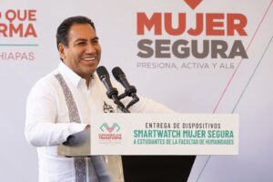 Gobernador de Chiapas Eduardo Ramírez Aguilar