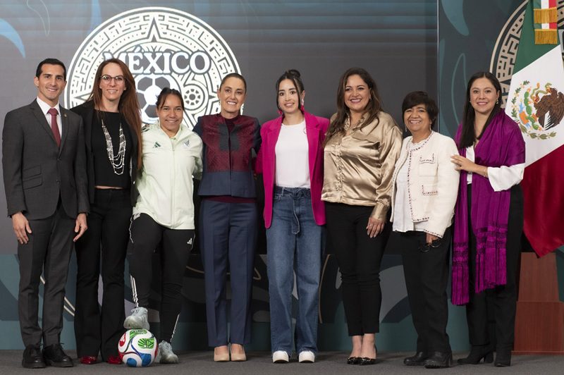 Sheinbaum lanza concurso rumbo al Mundial 2026