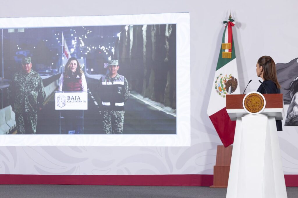 Sheinbaum inaugura segundo tramo del Viaducto en Tijuana