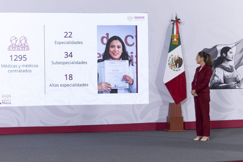 Histórica contratación de médicos en salud pública