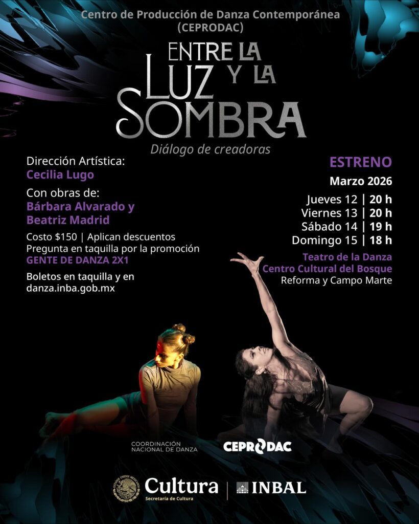 Danza contemporánea celebra el 8M en Bellas Artes