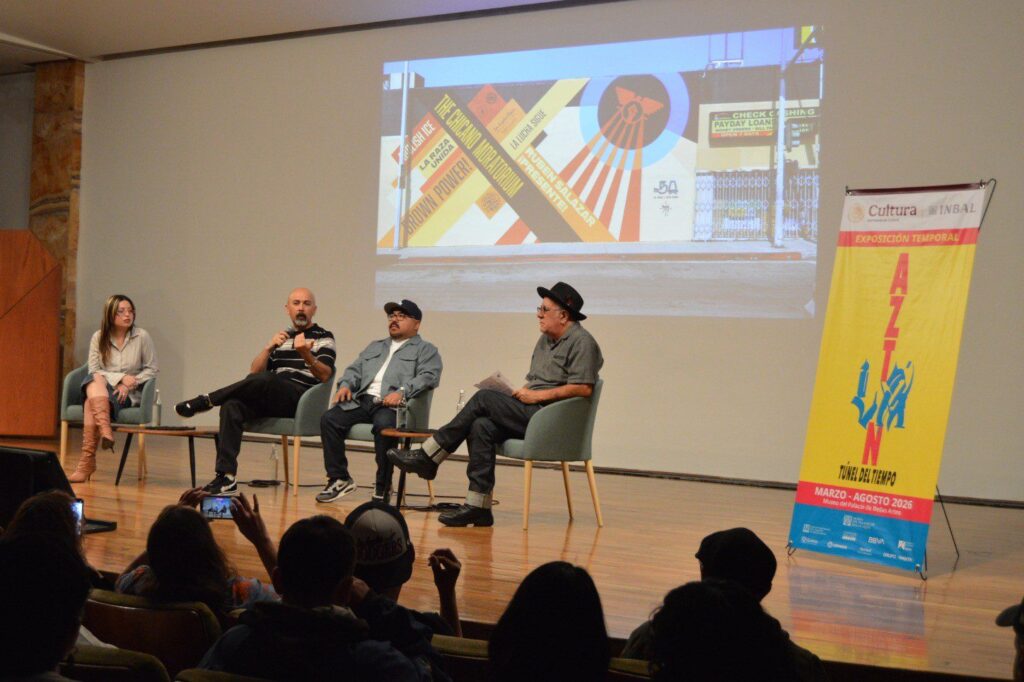 Arte chicano dialoga en Bellas Artes